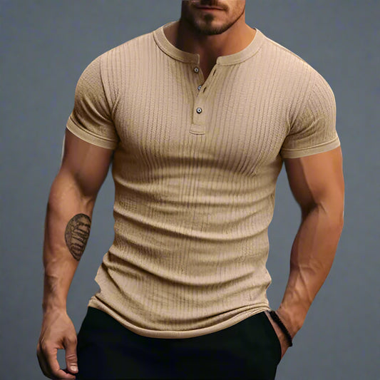 THE SAVILE KNIT HENLEY