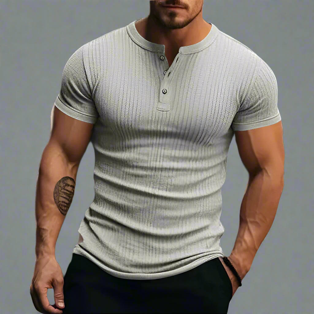 THE SAVILE KNIT HENLEY