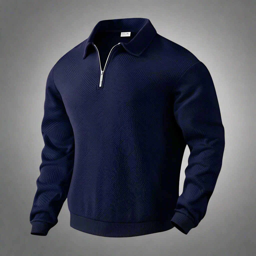 THE HUDSON ZIP POLO